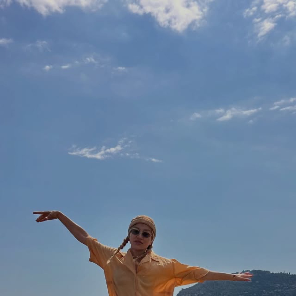 Mine Koçak travel lifestyle creator portrait